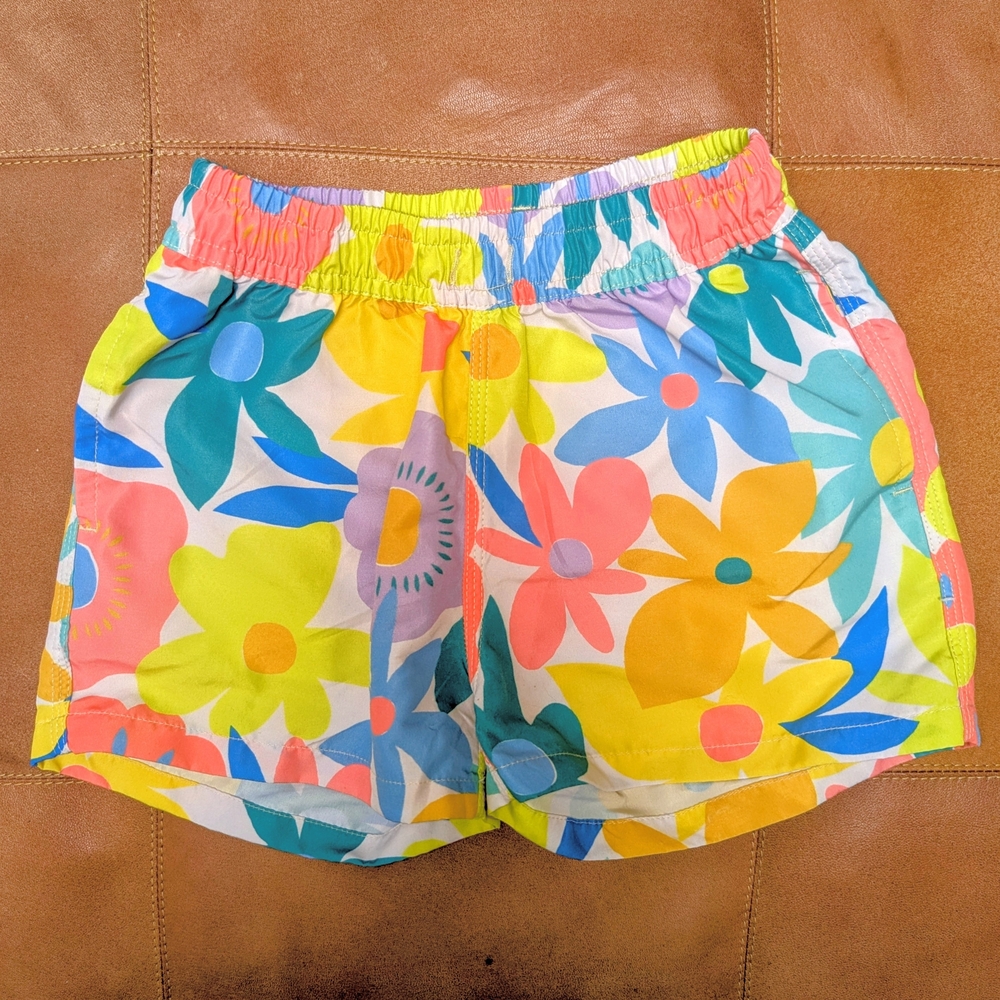 Fábula Tatui Childrens Floral Swim Trunks